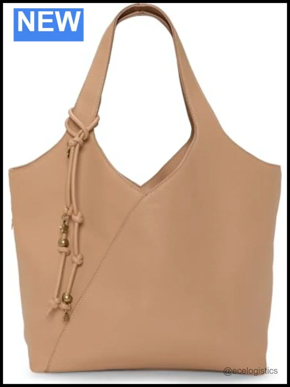 Faux Leather Crossover Tote Bag Shoulder Handbag Magnetic Closure